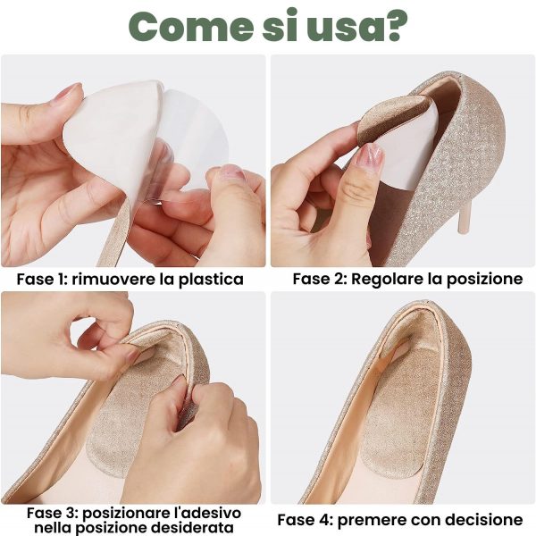 Protezioni 2 in 1 per il tallone - Imagen 4